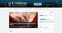 Desktop Screenshot of itresenja.com